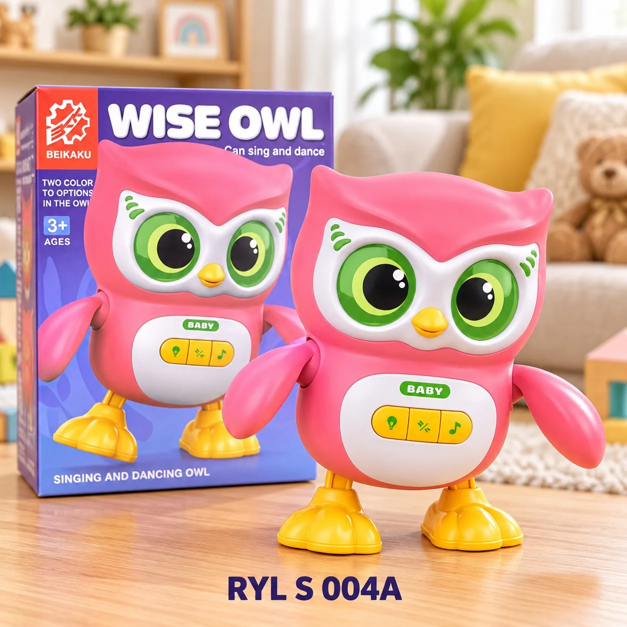 JUGUETE BUO BAILARIN WISE OWL BEIKAKU S 004A, imagen 1