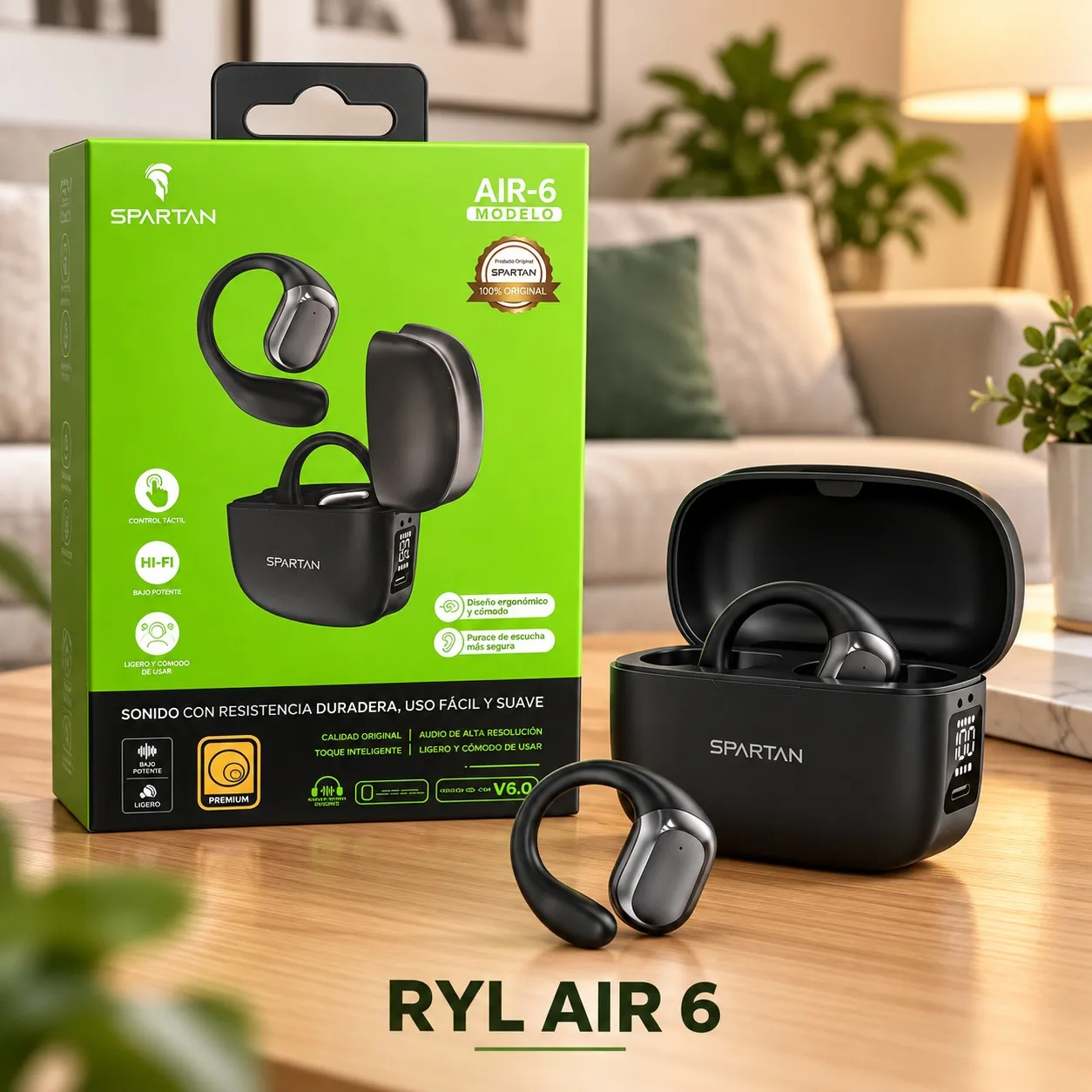 AUDÍFONO INALÁMBRICO DIGITAL ÓSEO SPARTAN AIR 6