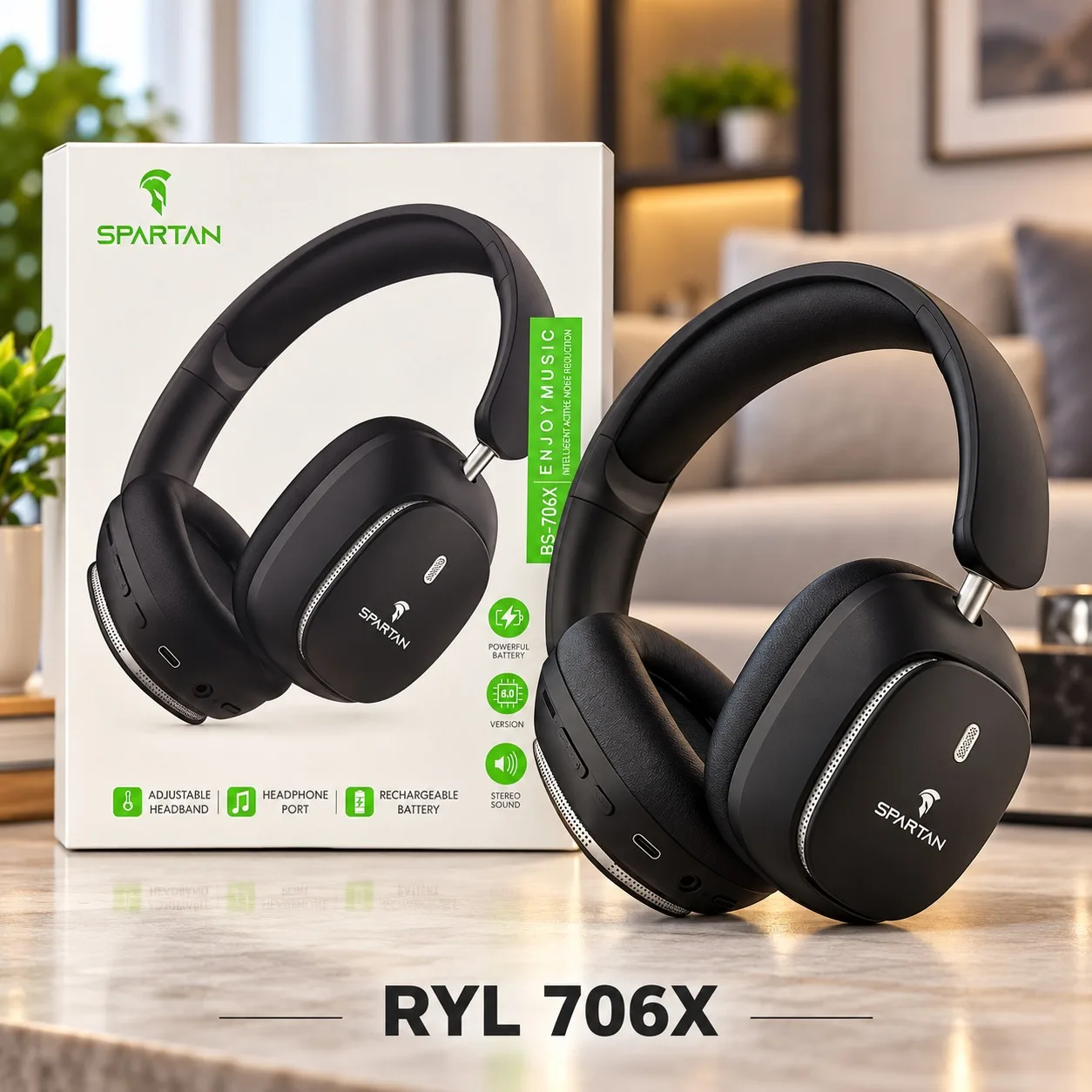 DIADEMA BLUETOOTH SPARTAN BS 706X, imagen 1