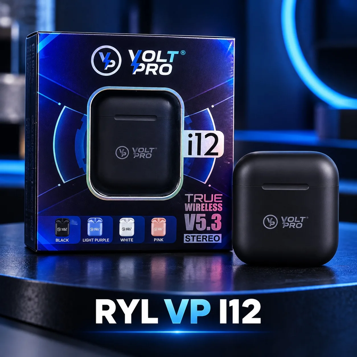AUDÍFONOS INALAMBRICOS VOLT PRO VP I12