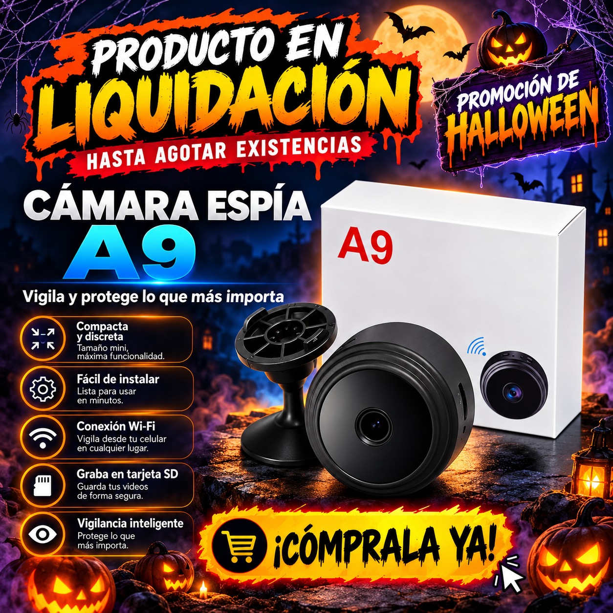 CAMARA ESPIA A9