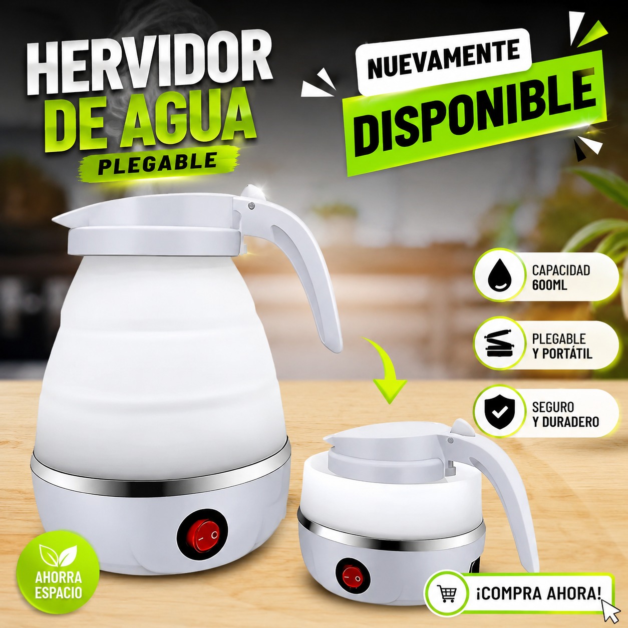  HERVIDOR DE AGUA PLEGABLE RYL006