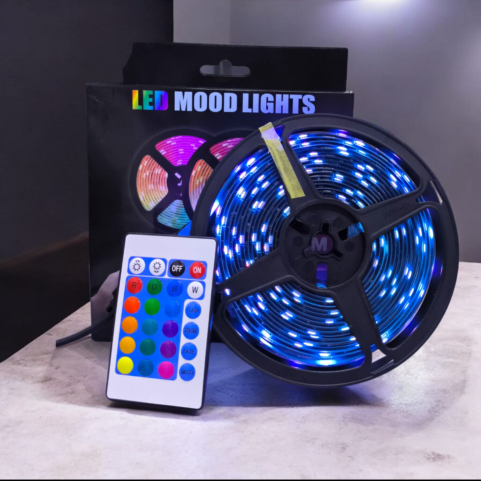 LUCES LED CAJA NEGRA 5 METROS , imagen 1
