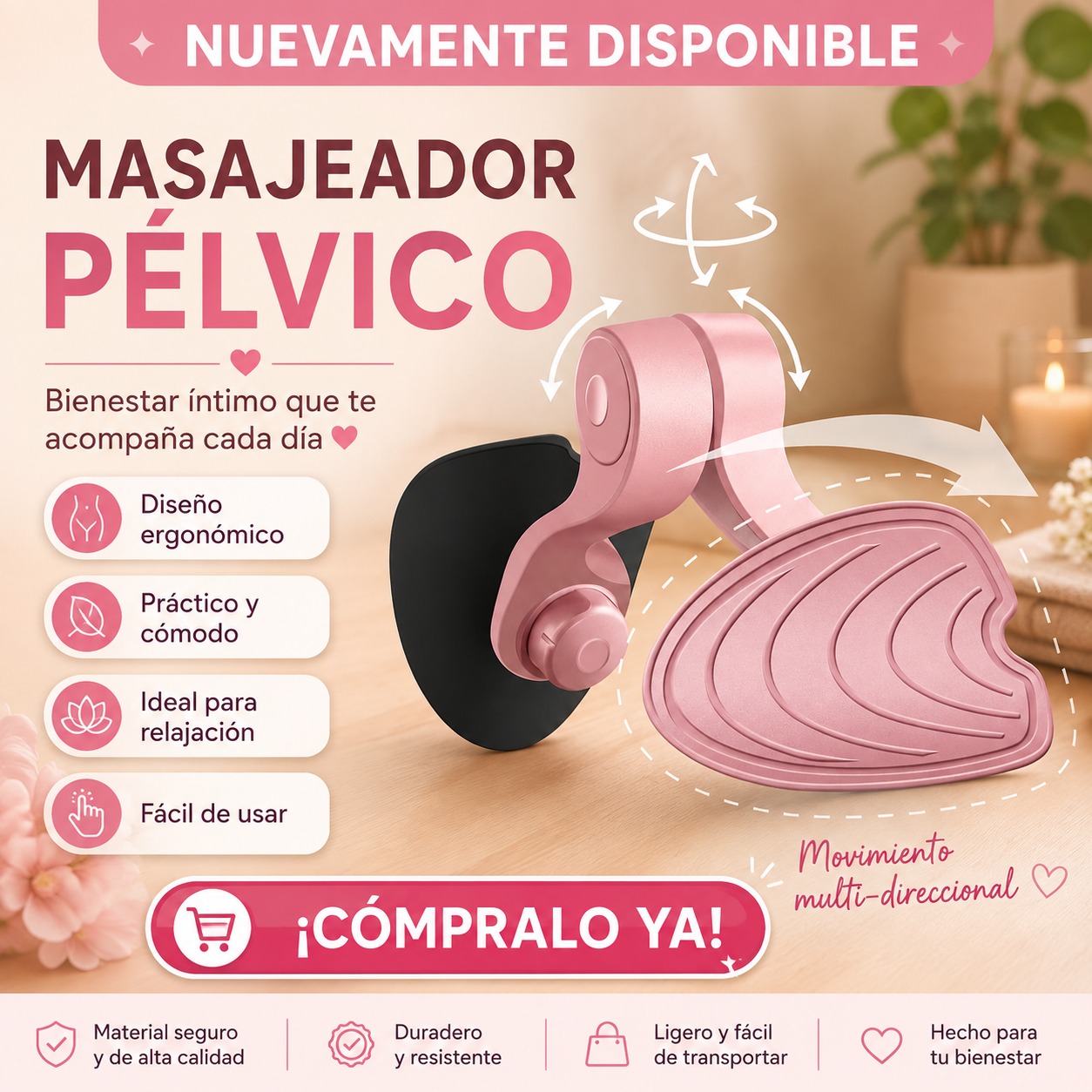 MASAJEADOR PELVICO , imagen 1