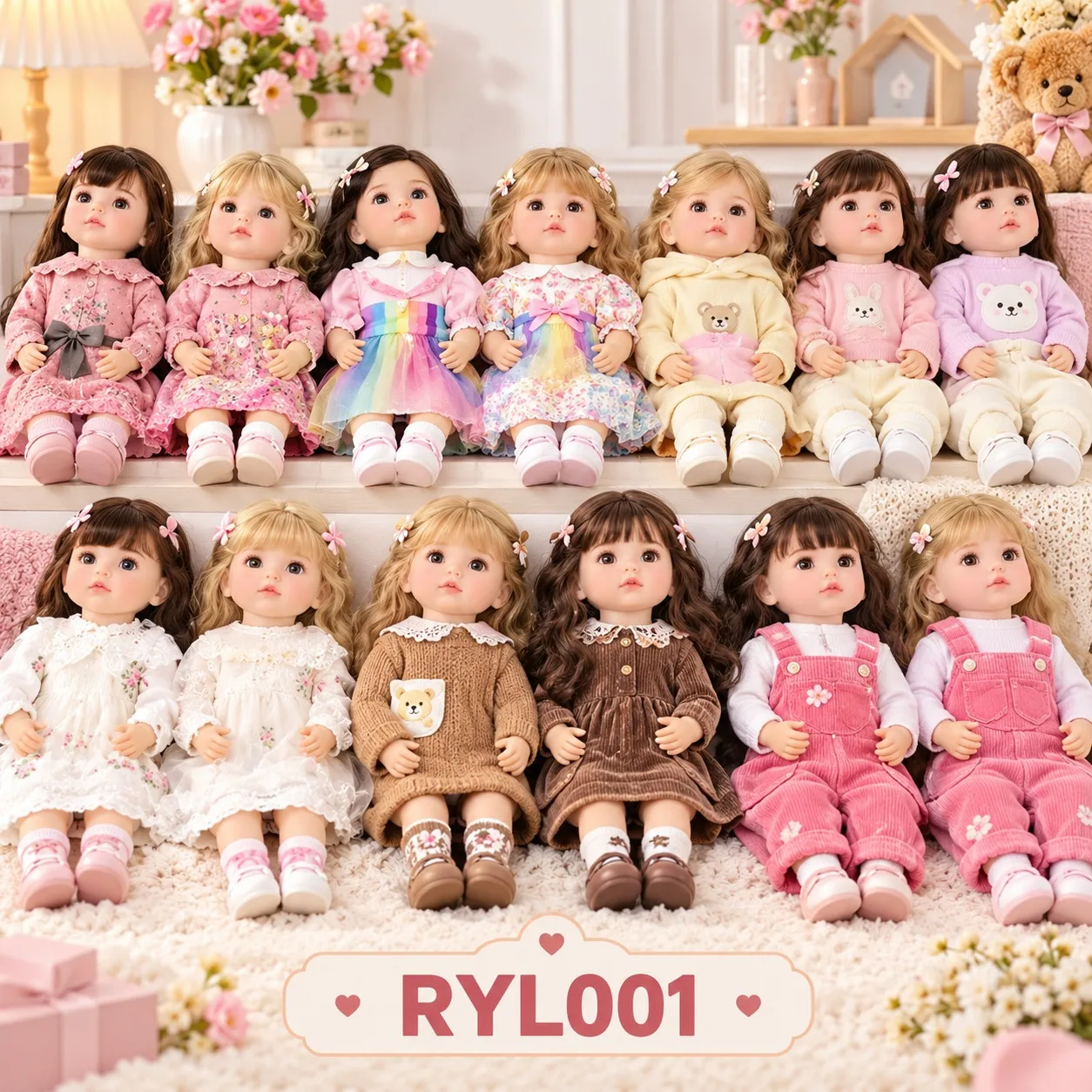 JUGUETE MUÑECA REAL LUOXI DOLL RYL001, imagen 1