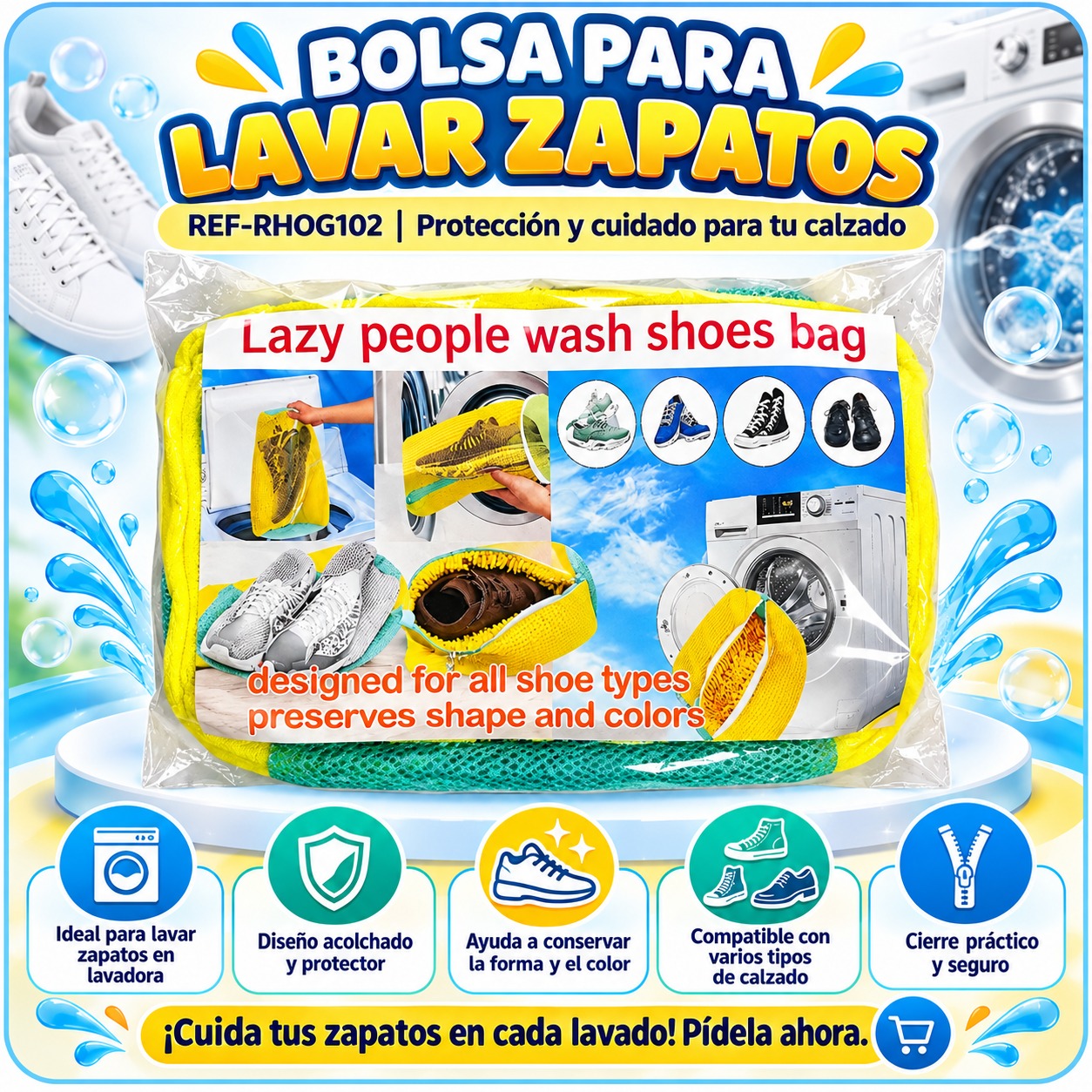 BOLSA PARA LAVAR ZAPATOS RHOG102