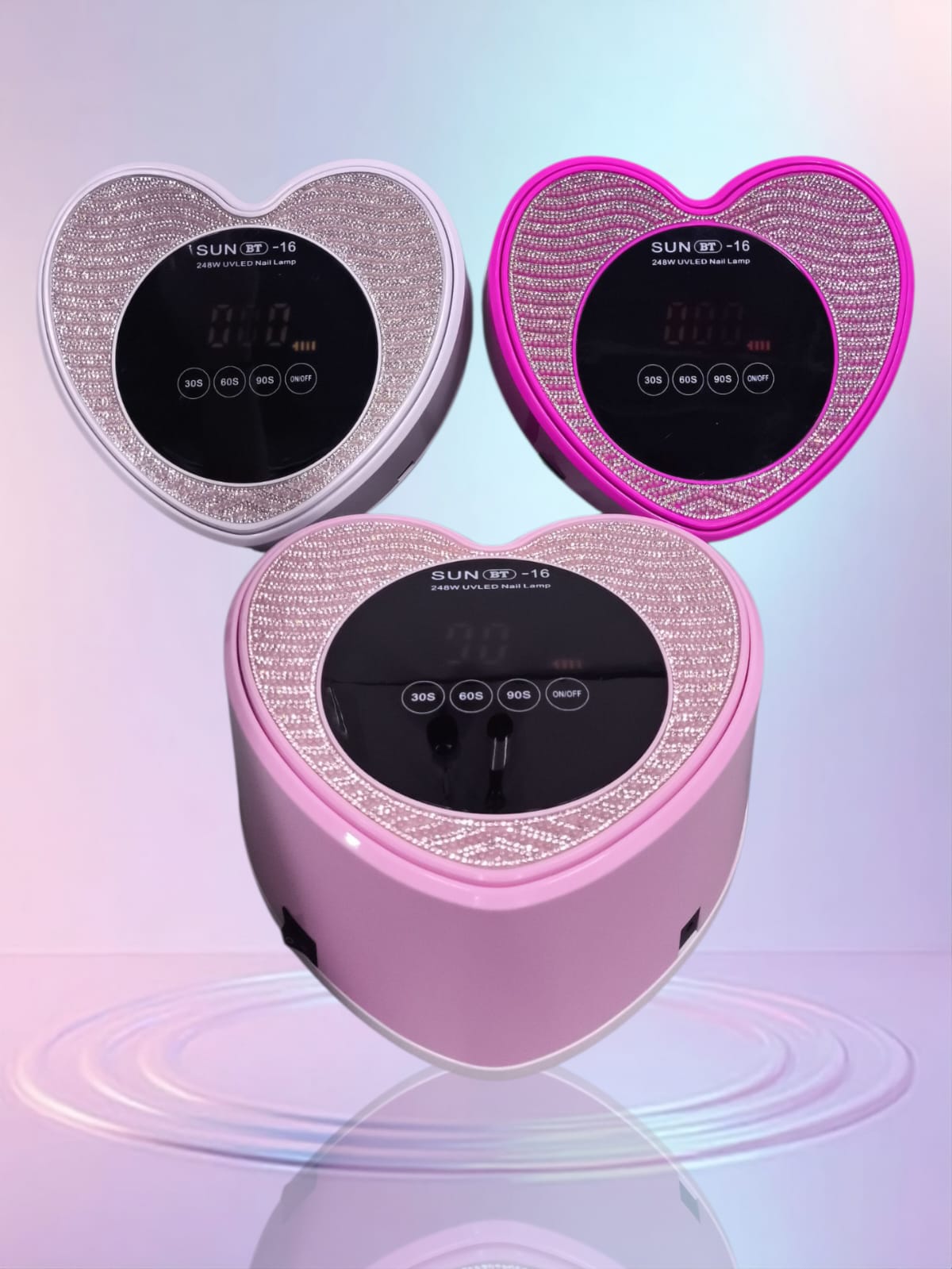 LAMPARA DE UÑAS DE CORAZON 248W, imagen 1