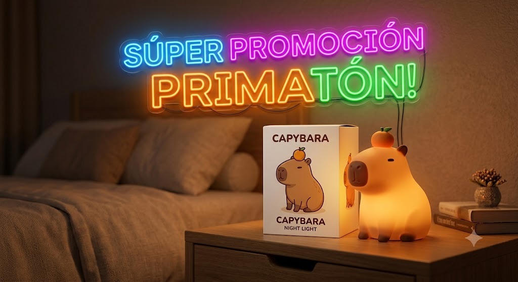 CAPYBARA EN SILICONA- LAMPARA, imagen 1
