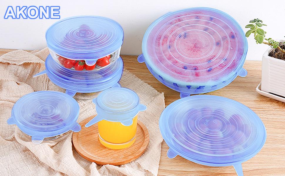 TAPAS DE SILICONA REUTILIZABLES, imagen 1
