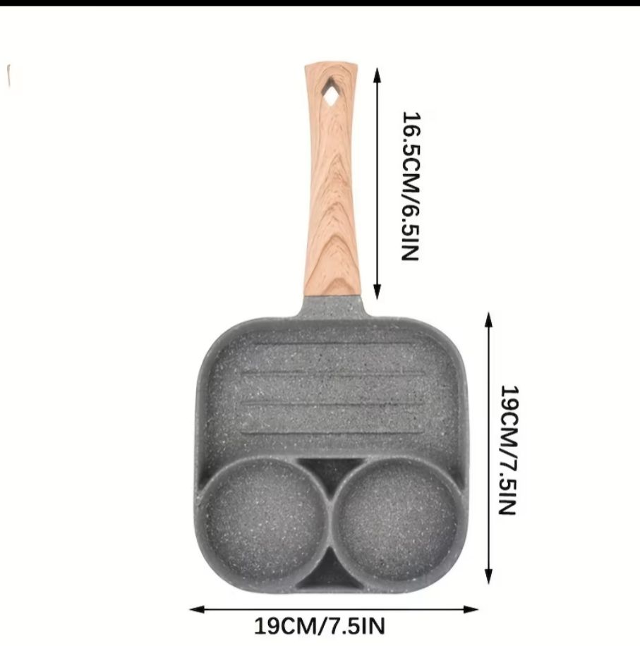 SARTEN DE 3 COMPARTIMIENTOS, imagen 1