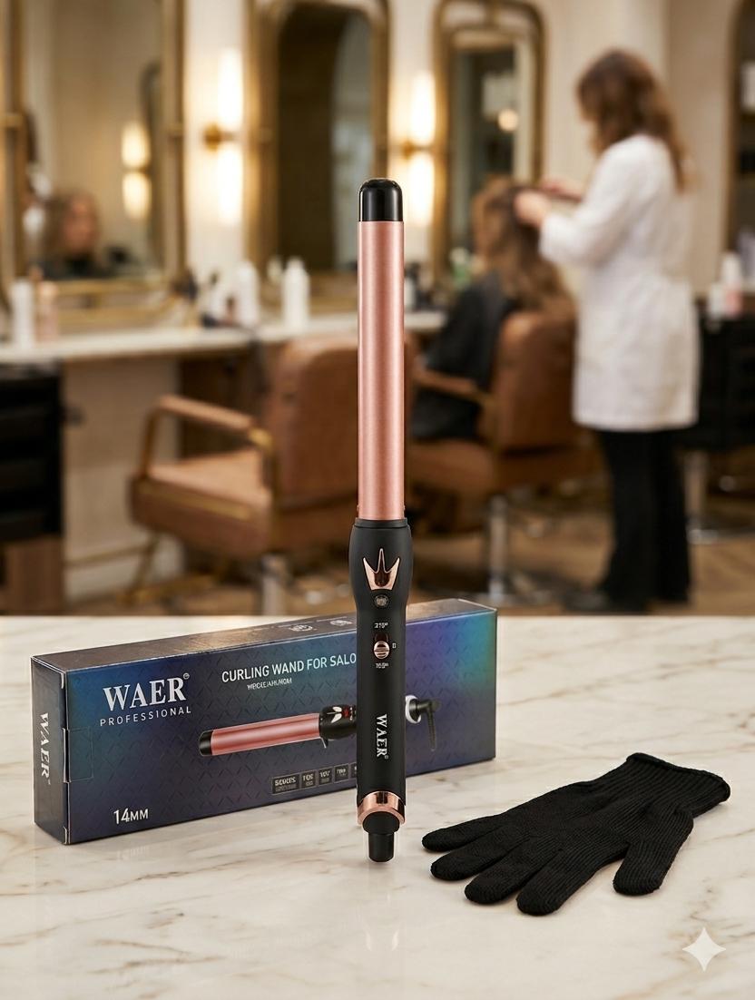 RIZADORA DE CABELLO PROFESIONAL CON GUANTE, imagen 1