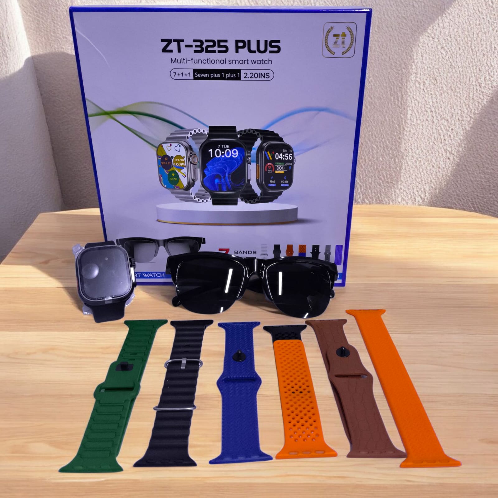 SMARTWATCH +7 MANILLA + GAFAS BLUETOOTH, imagen 1
