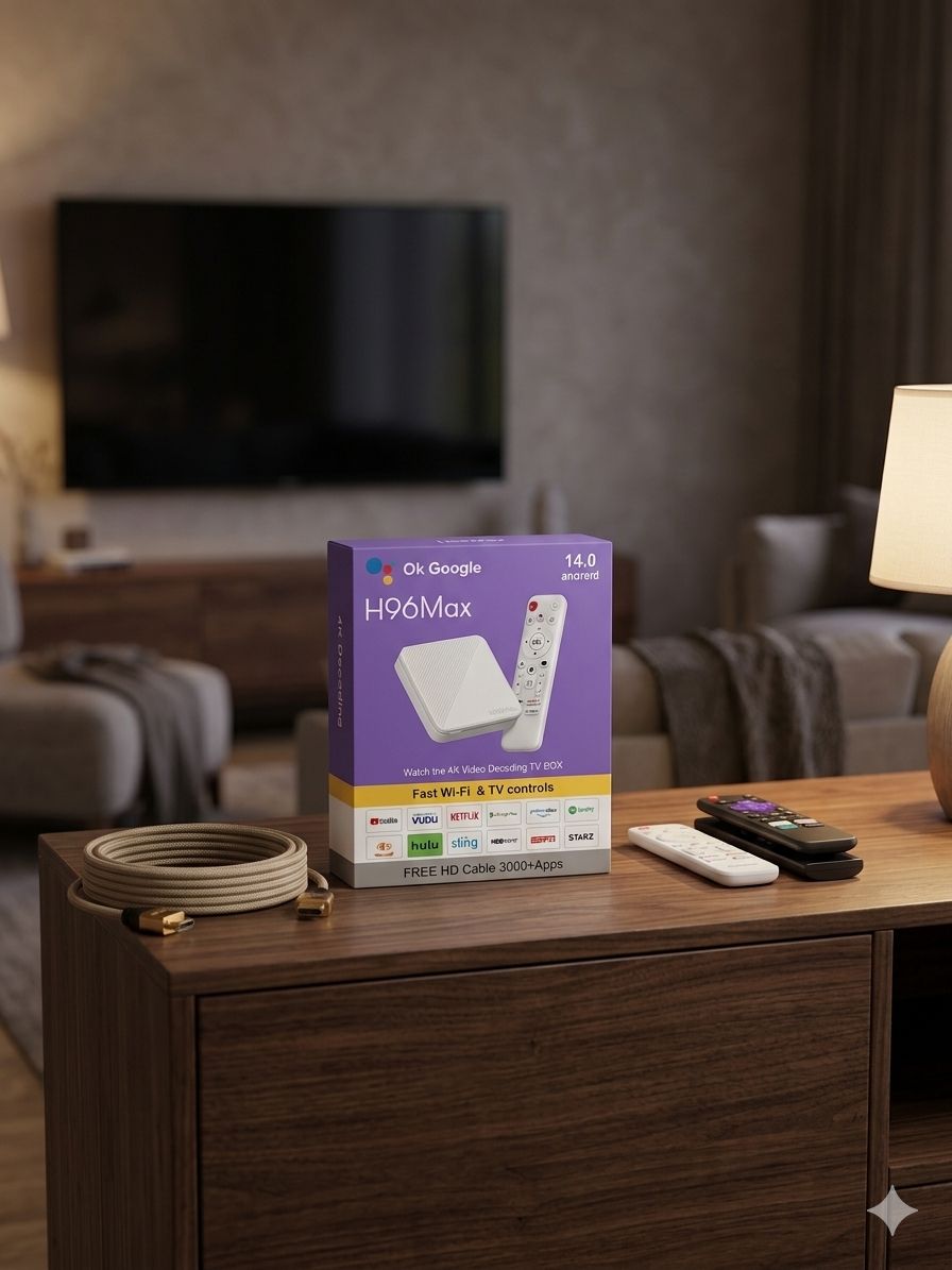 SMART TV BOX ANDROID 4K, imagen 1