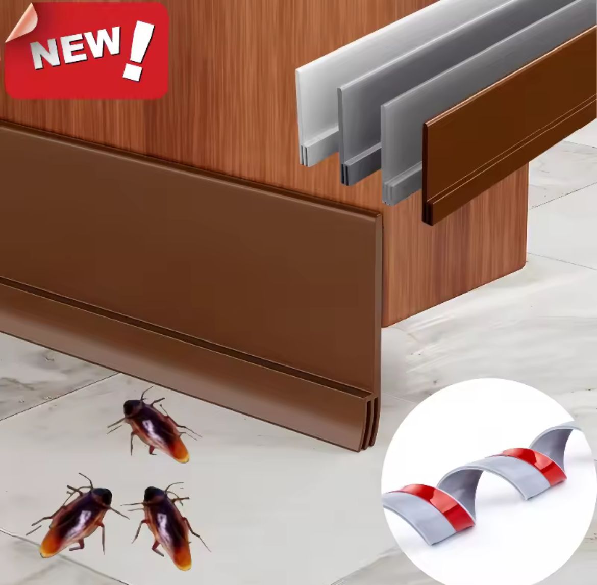 PROTECTOR DE PUERTA PARA CUCARACHA, imagen 1