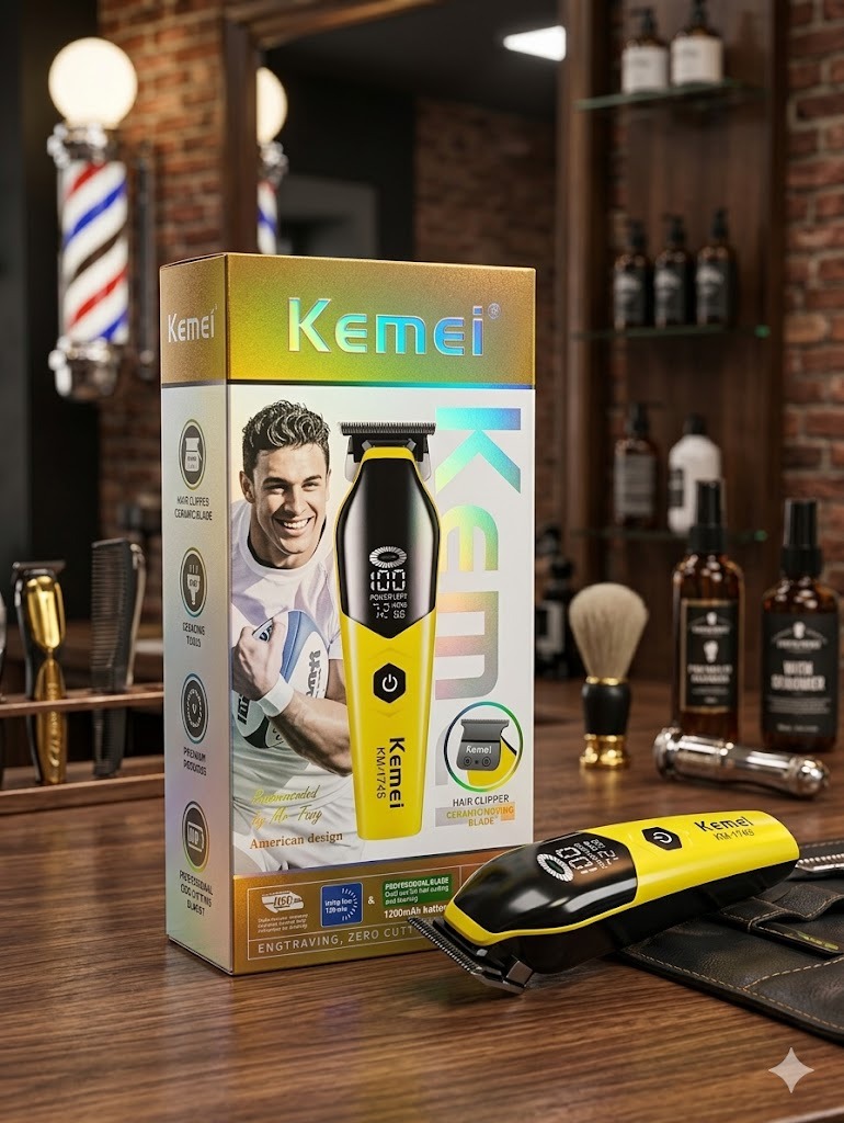 MAQUINA PATILLERA KM-1745 KEMEI, imagen 1