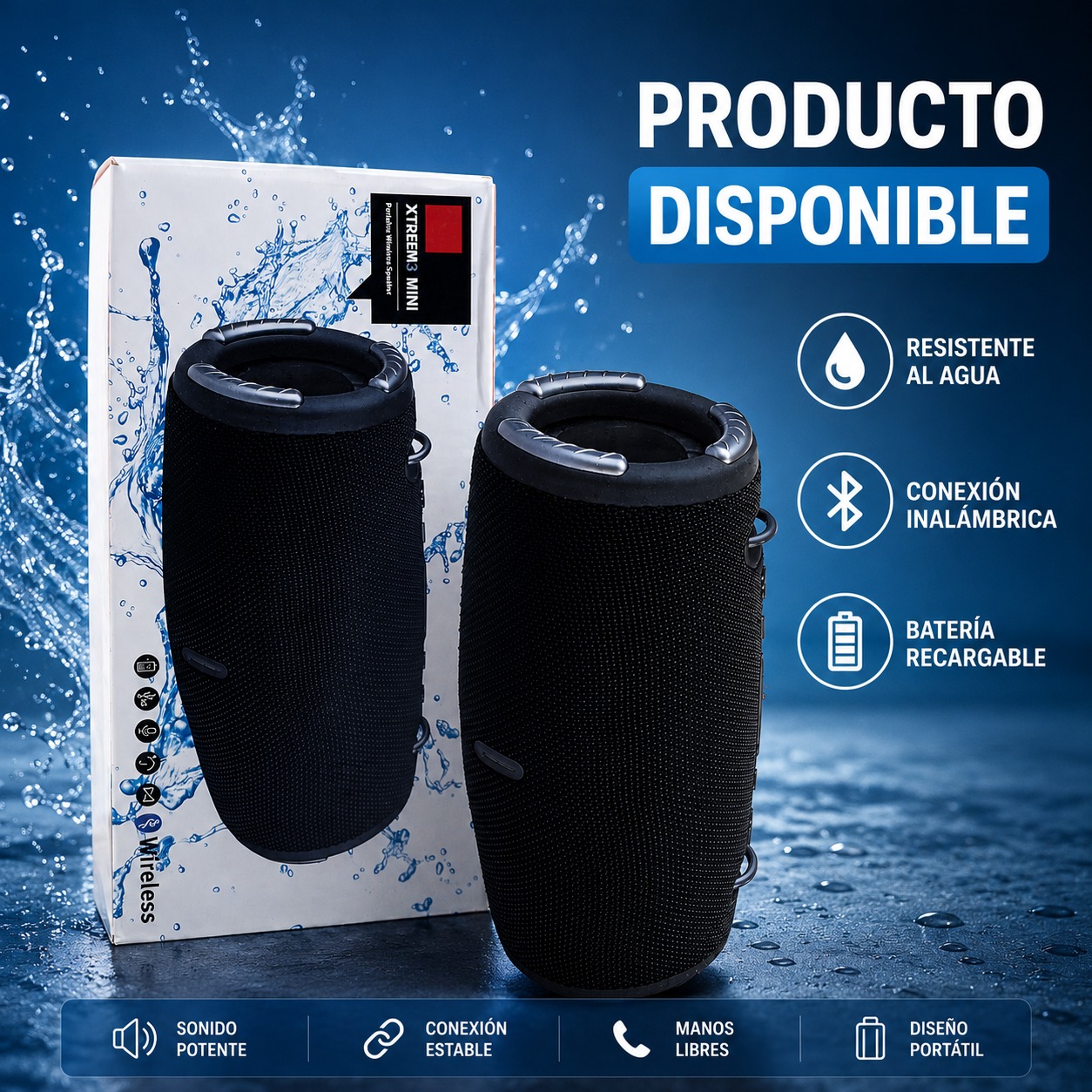 PARLANTE XTREEM3 MINI, imagen 1
