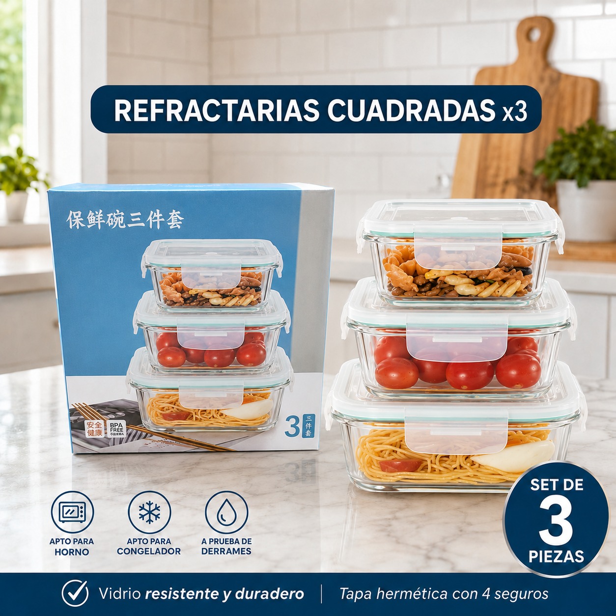 REFRACTARIAS CUADRADAS X3, imagen 1