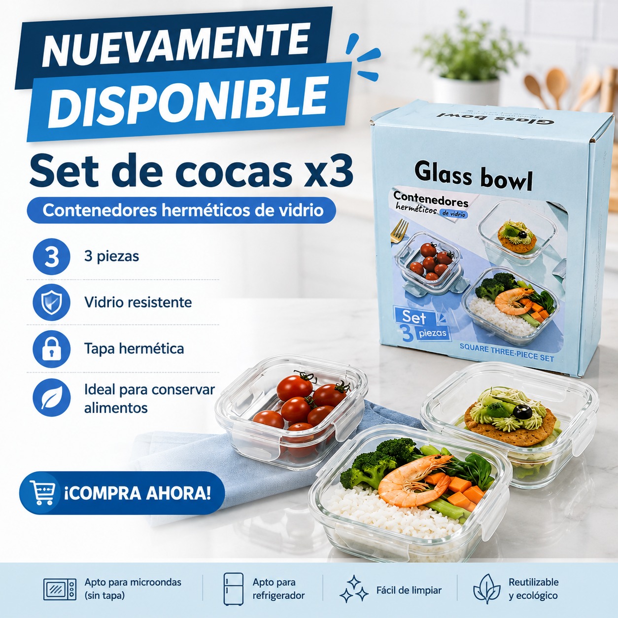 SET DE COCAS X3, imagen 1
