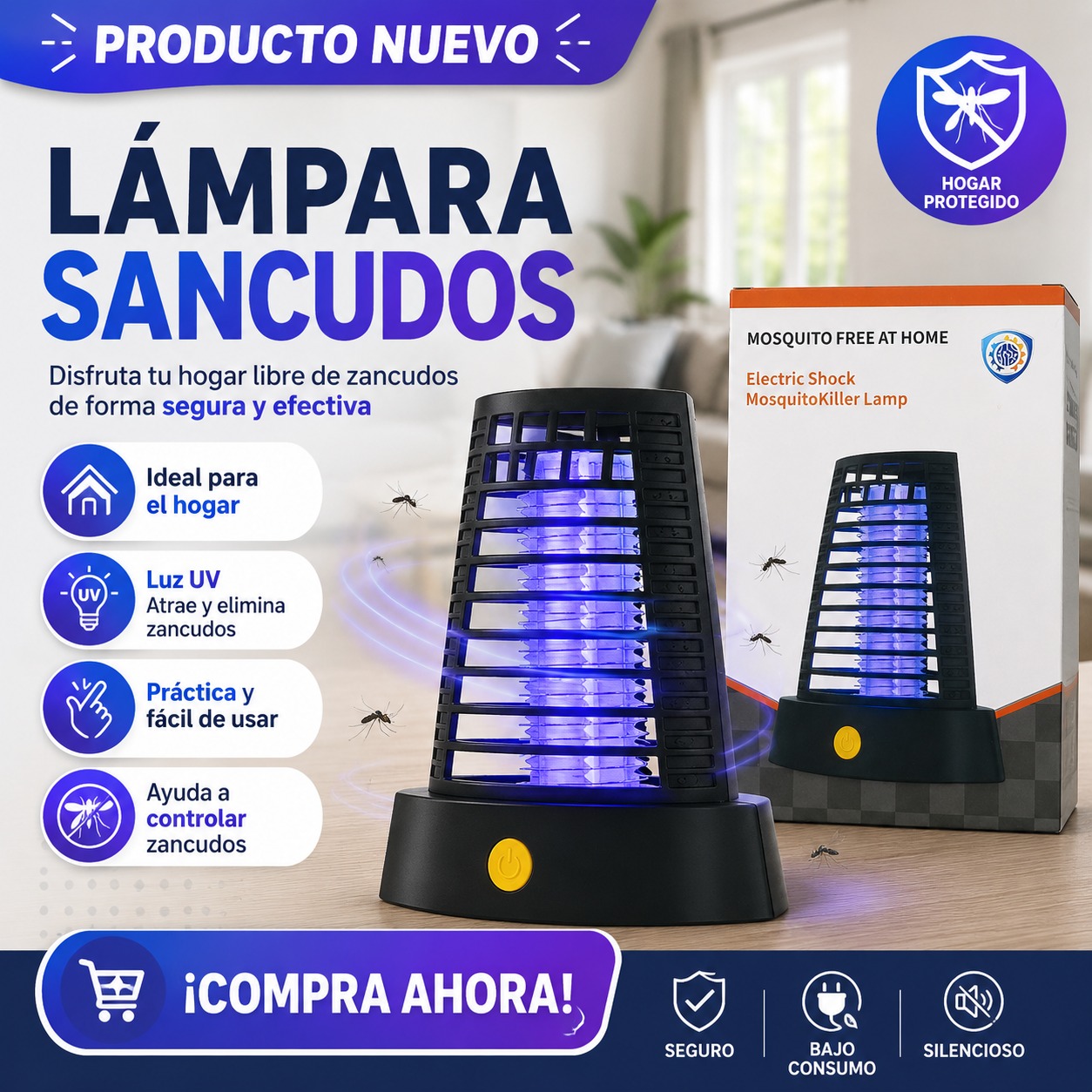 LAMPARA PARA ZANCUDOS, imagen 1