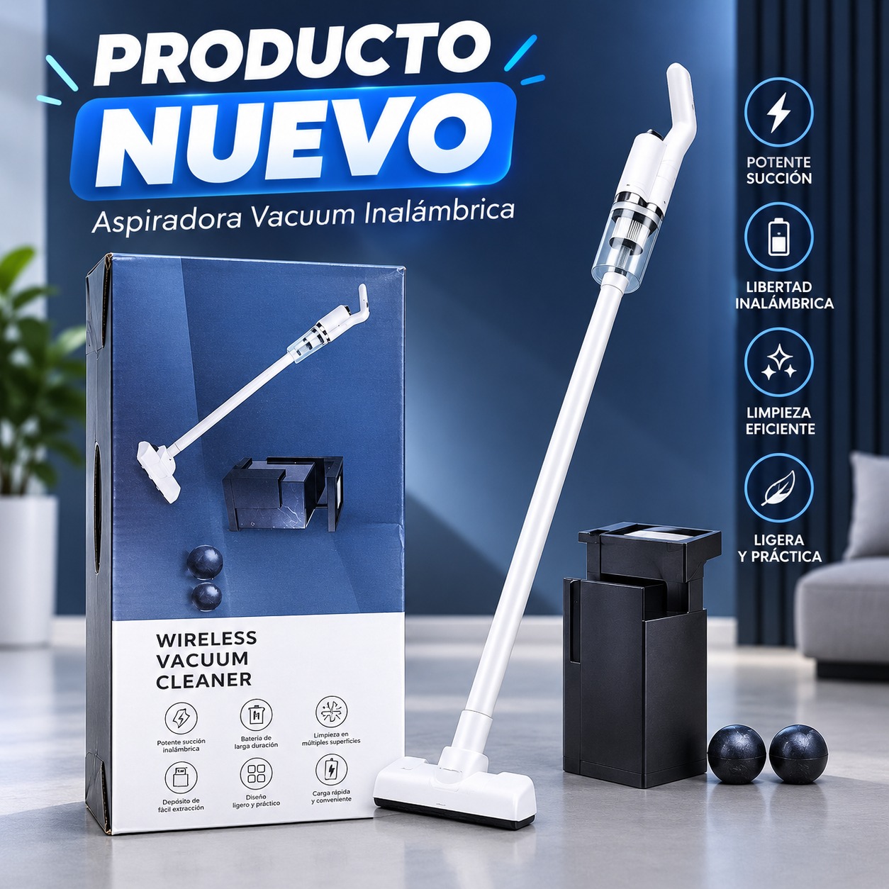 MAQUINA ASPIRADORA VACUM, imagen 1