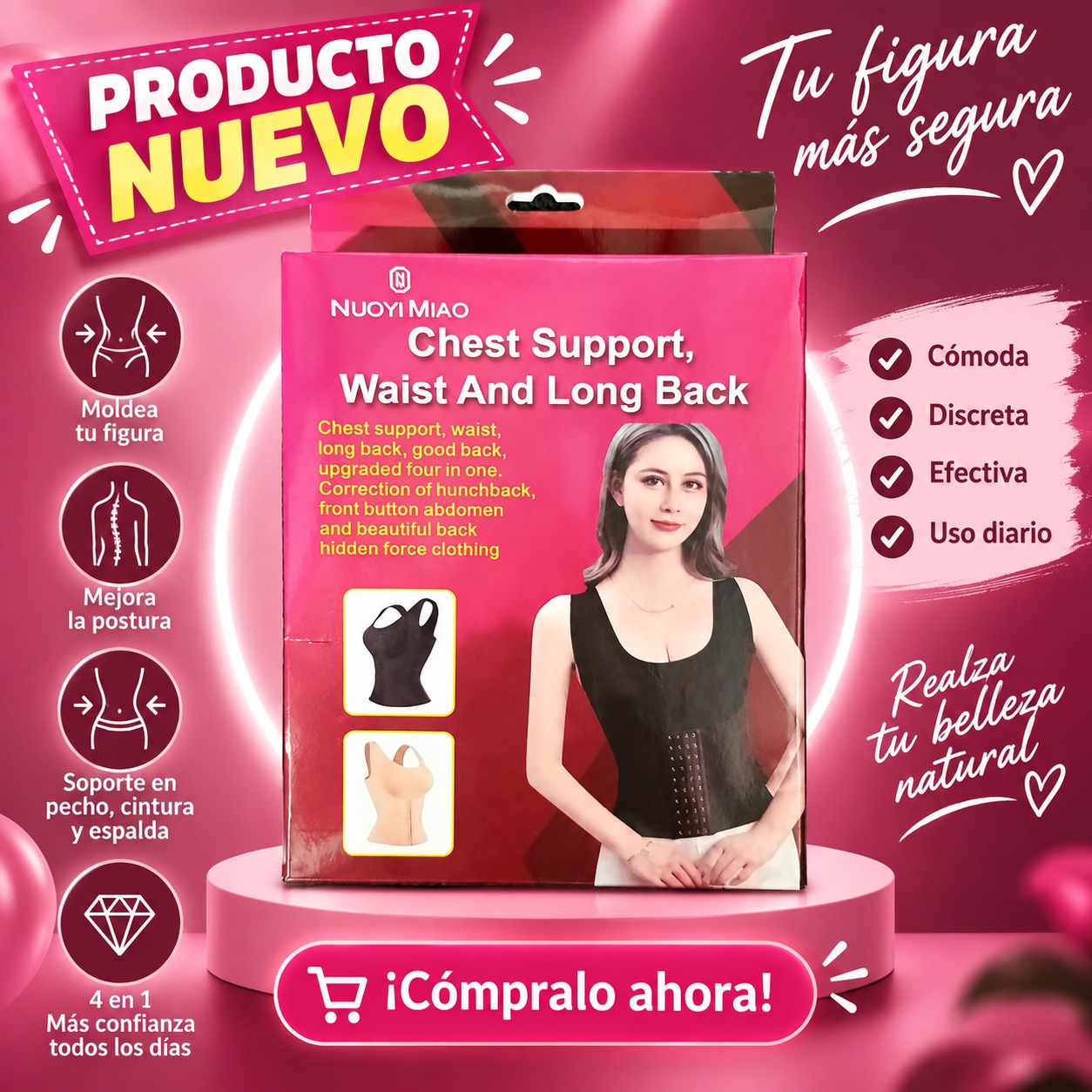 FAJA CHALECO REF-NY70, imagen 1