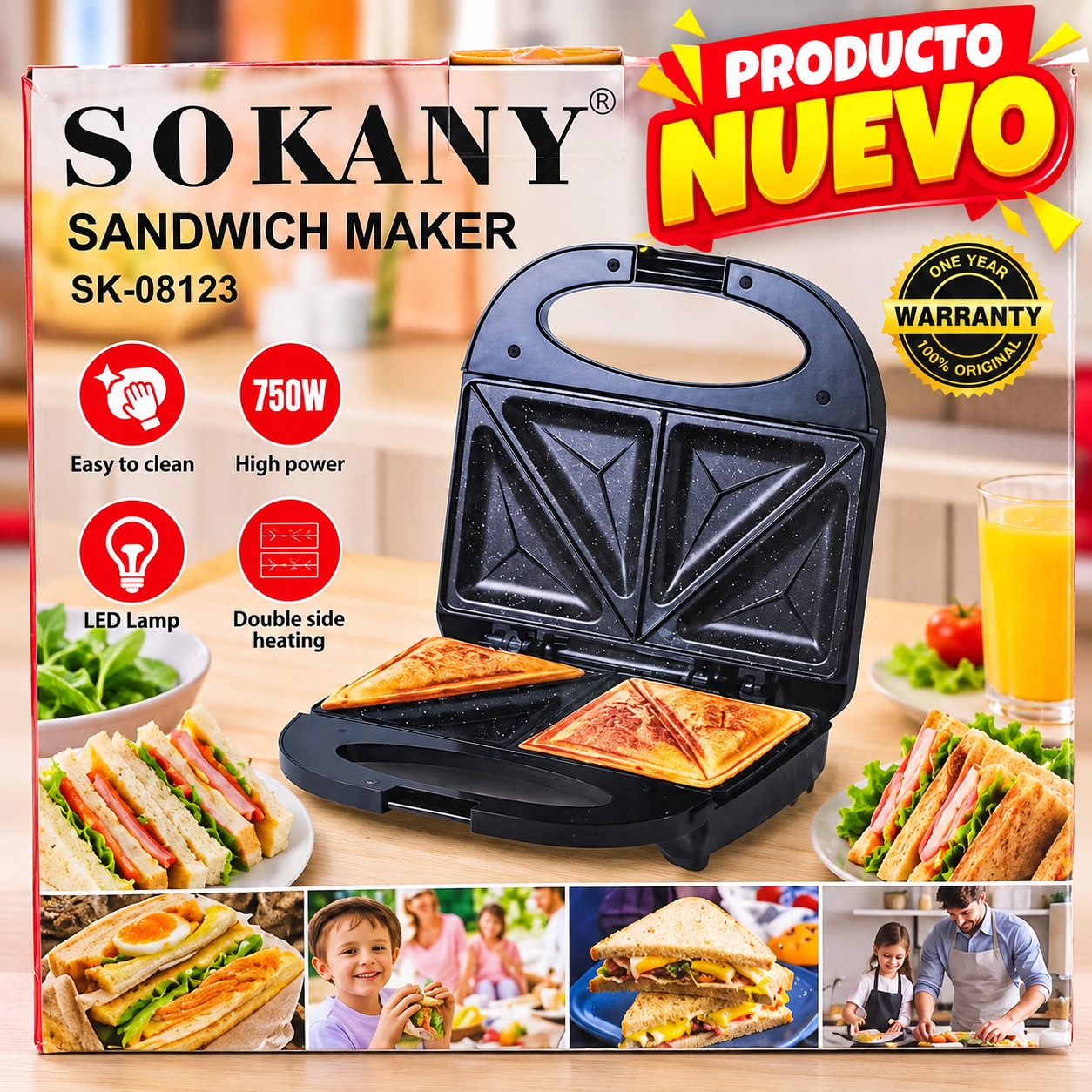SANDUCHERA SOKANY REF-SK-08123, imagen 1