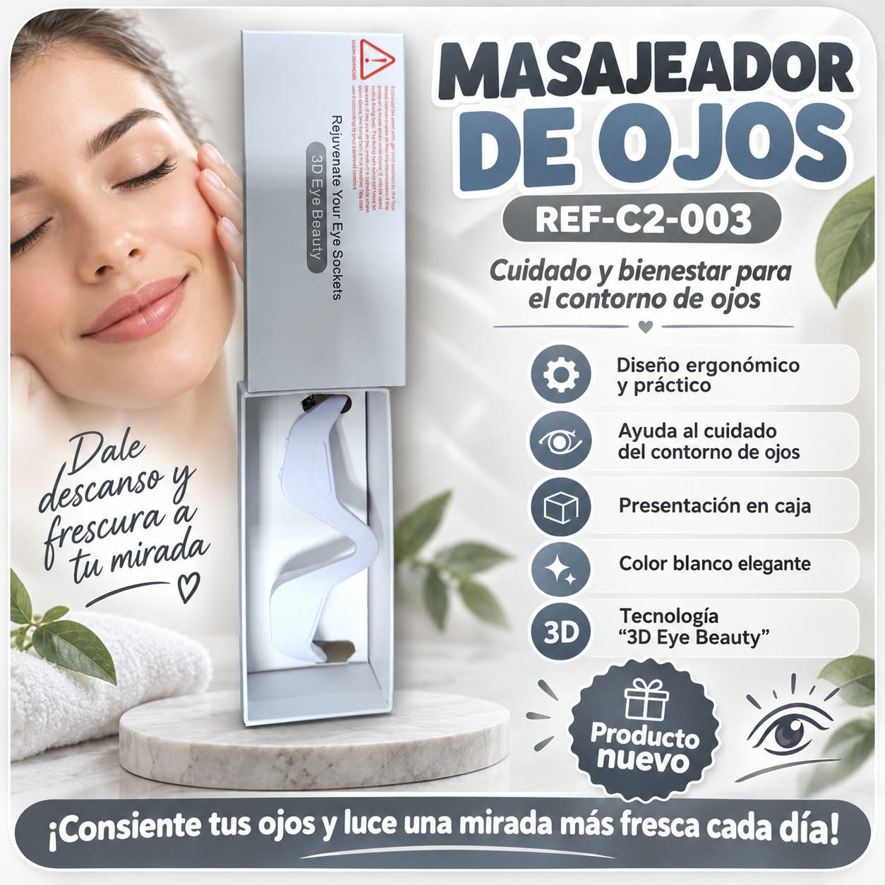 MASAJEADOR DE OJOS REF-C2-003, imagen 1