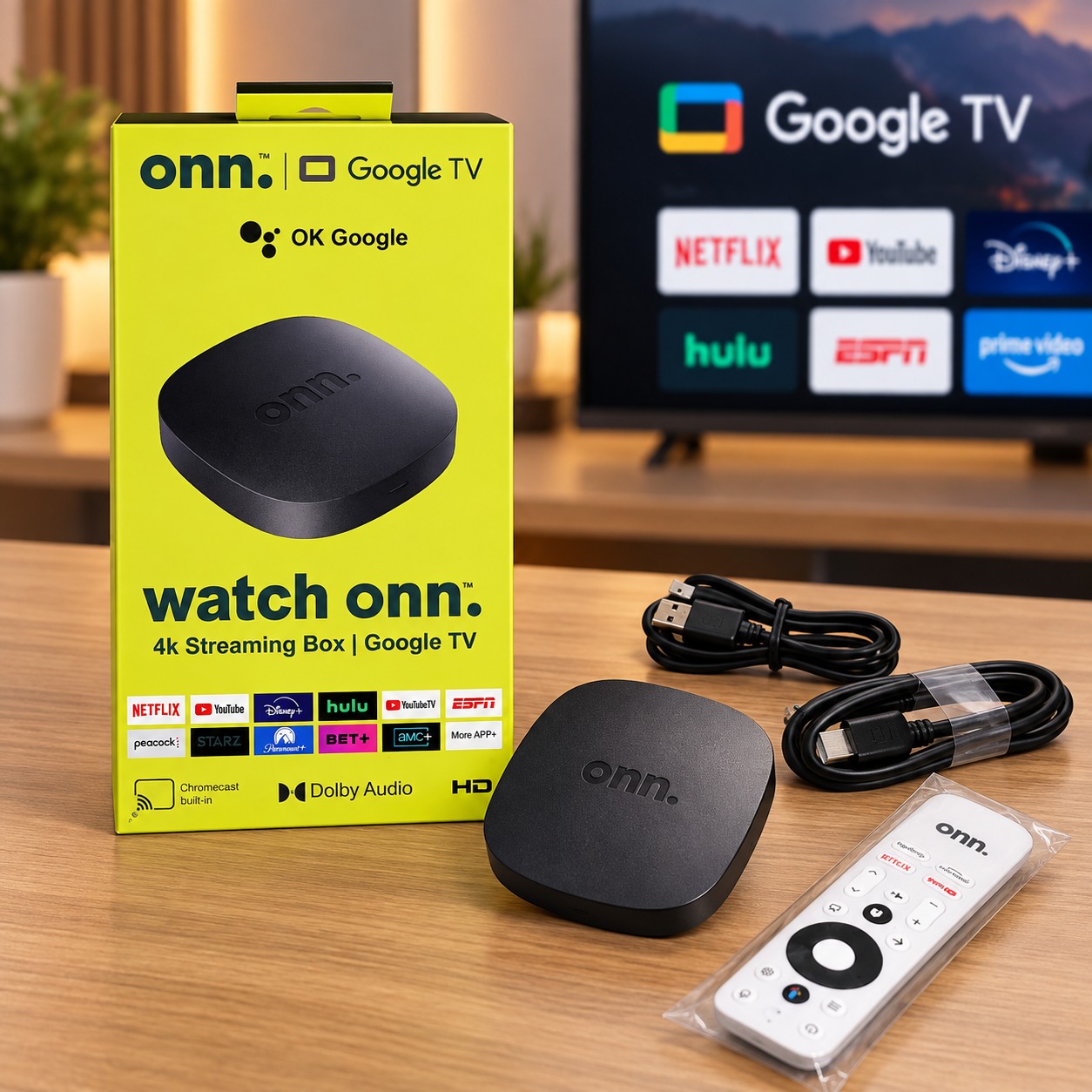 TV BOX WATCH ONN RYL CH26683, imagen 1